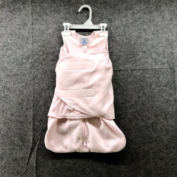 Halo Pajamas Halo Sleepsack Baby 3m Pink Fleece Winter Swaddle